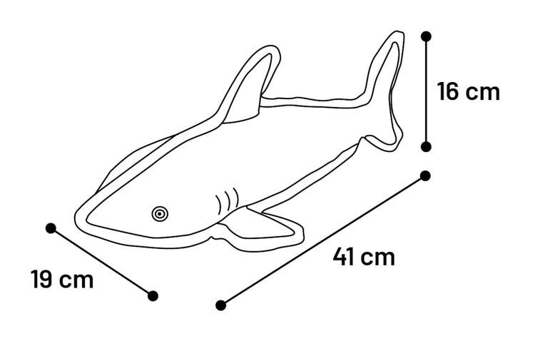 DOBBLA Haai grijs