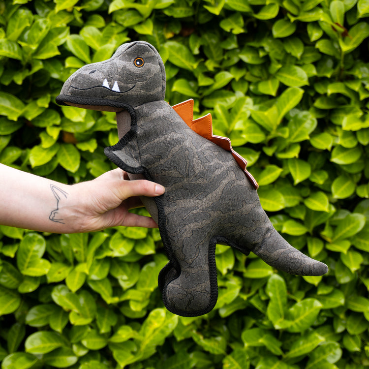 DOBBLA Dinosaurus grijs